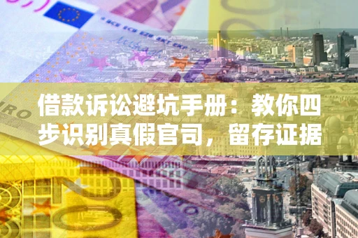 北京借款诉讼避坑手册：教你四步识别真假官司，留存证据不踩雷