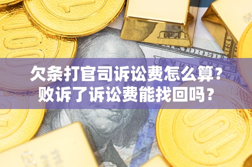 北京欠条打官司诉讼费怎么算？败诉了诉讼费能找回吗？