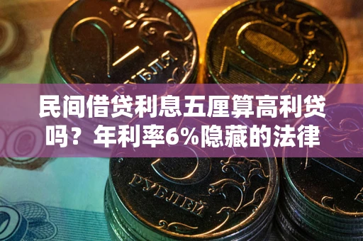 北京民间借贷利息五厘算高利贷吗？年利率6%隐藏的法律风险全解析